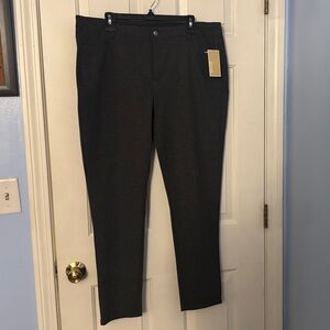 Michael Kors Women's Skinny Pants - Charcoal